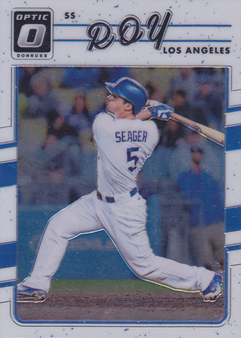 2017 Donruss Optic Corey Seager Variation