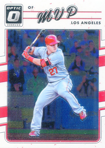 2017 Donruss Optic Mike Trout Variation