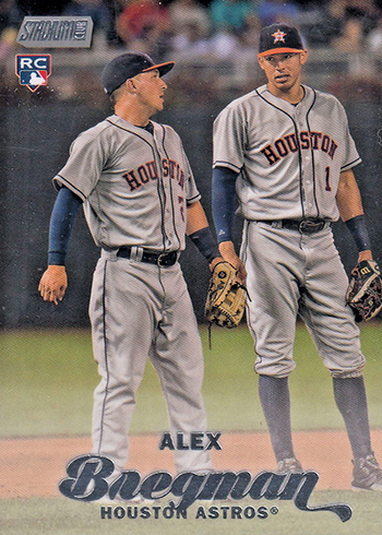  2017 Topps Stadium Club #195 Alex Bregman Houston Astros Rookie  Baseball Card : Sports & Outdoors