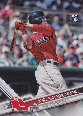 2017 Topps Factory Set Variations 283 Andrew Benintendi