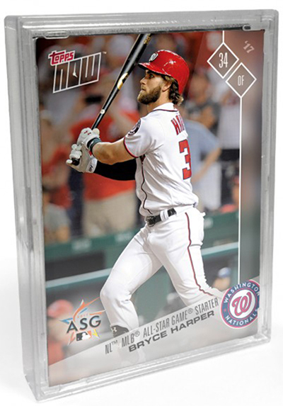 2017 Topps Now Players Weekend Checklist, Details, Bonus Cards