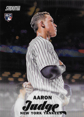 2017 Topps Stadium Club Baseball Chrome Aaron Judge