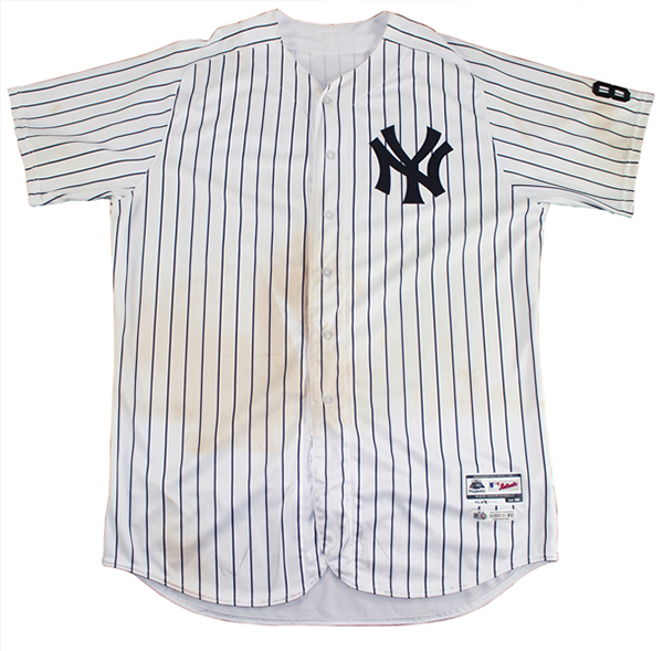 Aaron Judge 1st Game Home Run Jersey Front