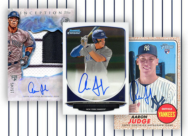 Aaron Judge Rookie Card Guide, Top Prospects, Best Autographs