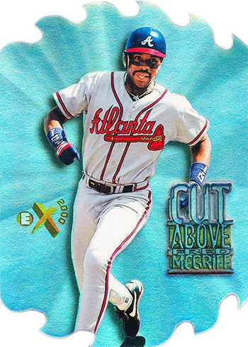 1997 E-X2000 A Cut Above Fred McGriff