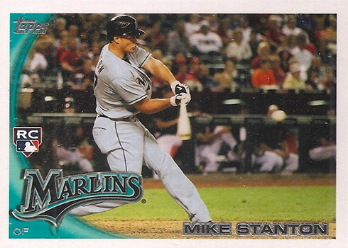 GIANCARLO MIKE STANTON 2008 Donruss BLUE SP 121/150 Rookie Card RC 59 HRs HOT $$ 