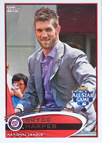  2012 Topps Baseball #661 Bryce Harper Rookie Card - Leg Up  Batting Variation : Collectibles & Fine Art