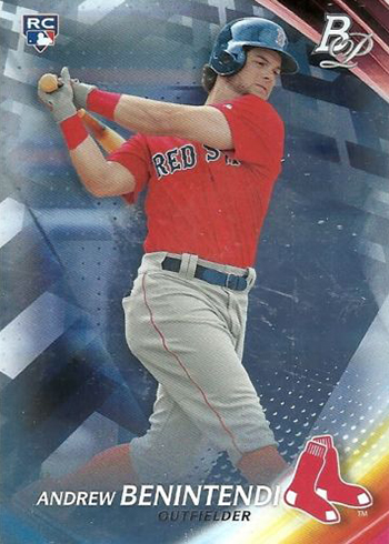 Andrew Benintendi Boston Red Sox 2017 Topps Finest # 66 Rookie Card