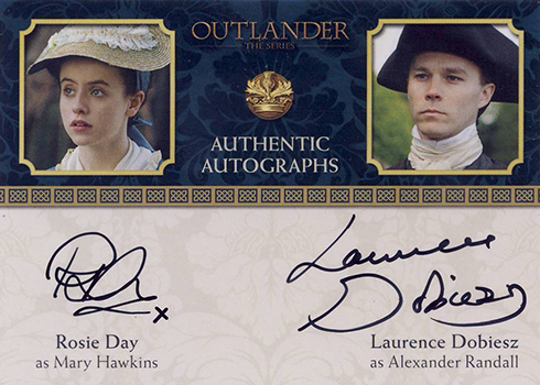Another E Outlander Season 2 Gold Jacobite Seal Base Card #07 Another Country 
