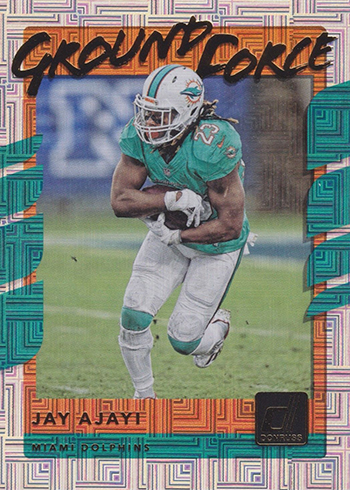 2017 Panini Contenders Playoff Ticket #93 Jay Ajayi Dolphins /249