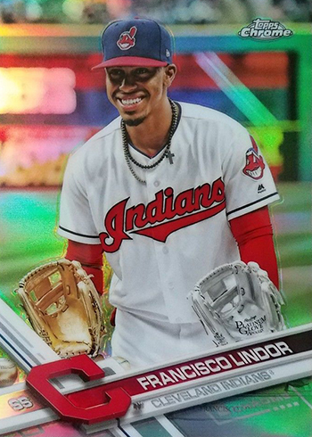 2017 Chrome Photo Variation Refractor Trey Mancini (White Jersey