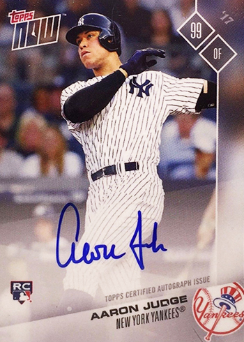 AARON JUDGE Platinum Cuts Limited Edition /1000 Cut Auto NY