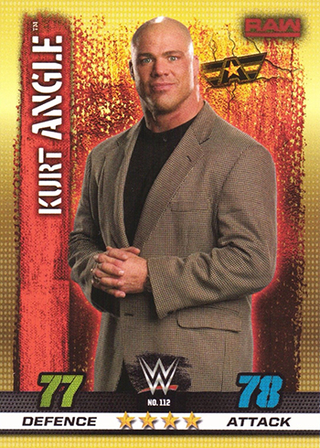 S Championship Belt 10th Edition-no 346-Raw Women WWE Slam Attax 