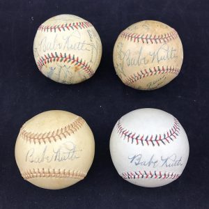 Babe Ruth signed baseball  Beckett Authentication Services