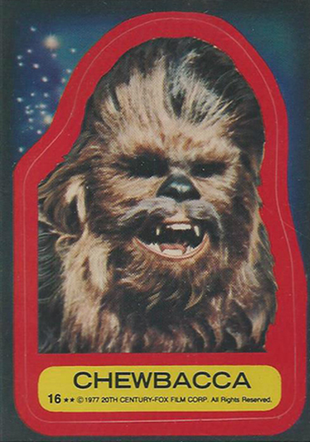 Star Wars Series 2 Topps 1977 Trading Card # 77 Waiting In The Control Roo Red 