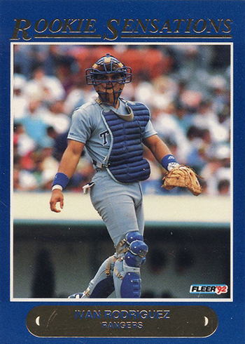 1992 Fleer Rookie Sensations Ivan Rodriguez