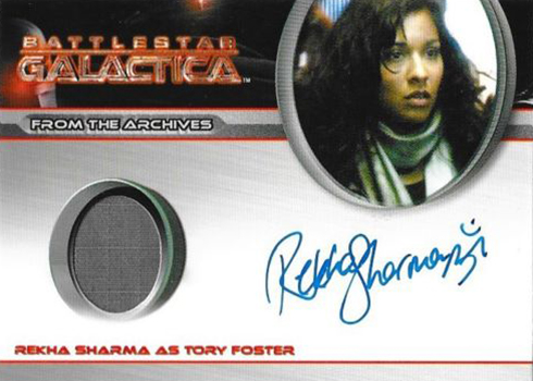 2009 Rittenhouse Battlestar Galactica Season 4 Autographed Costume Rekha Sharma