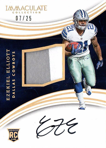 2016 Immaculate Ezekiel Elliott RPA Gold