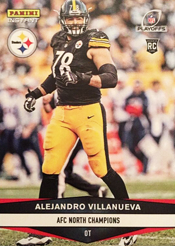 : 2020 Panini Prestige #176 Alejandro Villanueva Pittsburgh  Steelers Football Card : Collectibles & Fine Art