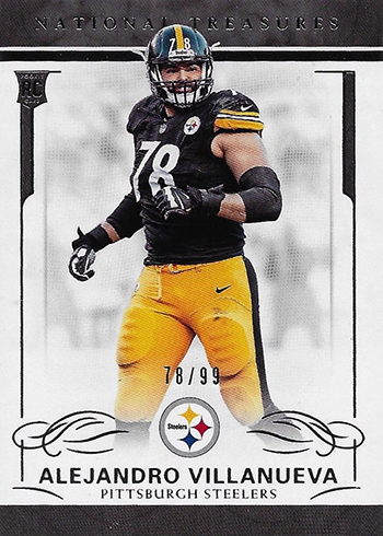 : 2020 Prestige NFL #176 Alejandro Villanueva Pittsburgh Steelers  Official Panini Football Trading Card : Collectibles & Fine Art