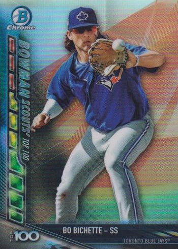 2017 Bowman Chrome Baseball Bowman Scouts' Updates Bo Bichette