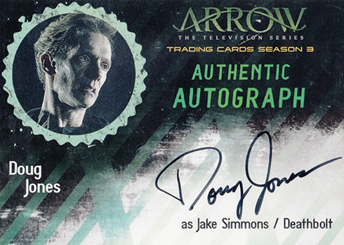 2017 Cryptozoic Arrow Season 3 Doug Jones Autograph