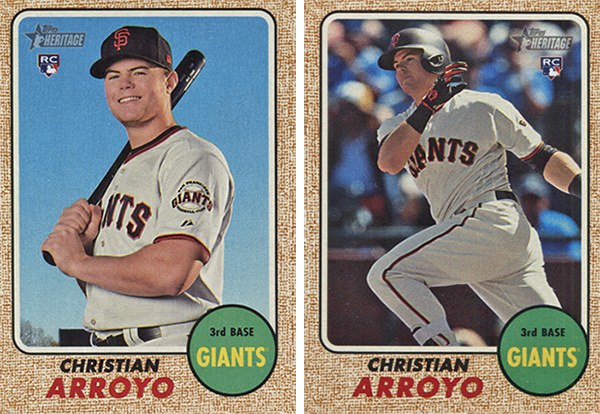  2017 Topps Heritage High Numbers #508 Christian Arroyo