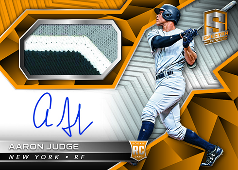 2017 Panini Chronicles Baseball Spectra Jersey Autographs