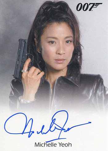 2017 Rittenhouse James Bond Archives Final Edition Michelle Yeoh Autograph