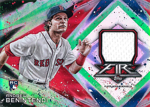 2017 topps fire