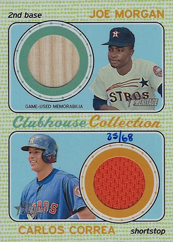 2022 Topps Heritage Josh Hader Clubhouse Collection Jersey Relic Brewers  CC-JHR