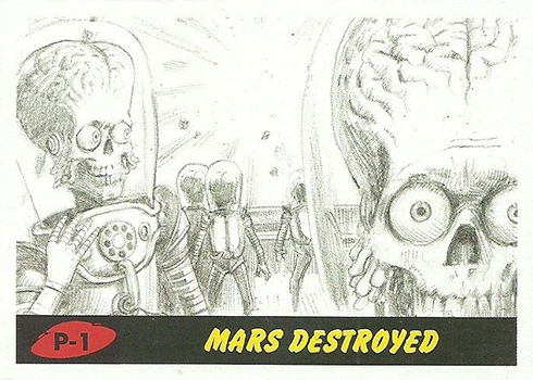 2017 Topps Mars Attacks: The Revenge Base P-1