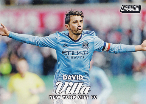 2017 Topps Stadium Club MLS Variations David Villa