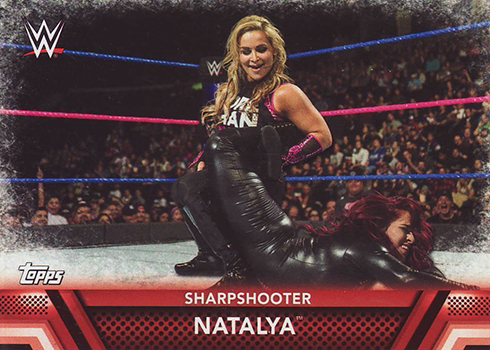 2017 Topps WWE Women's Division Finishers and Signature Moves Natalya