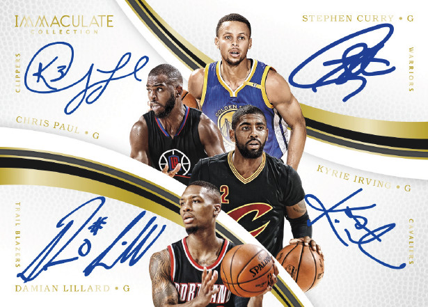 2016-17 Panini Immaculate Collection Basketball Checklist Details