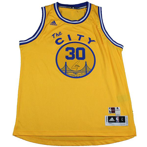 Stephen Curry Signed Jersey Steiner Sports