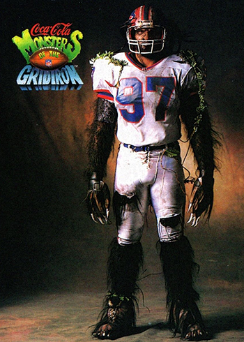 1993 Coke Monsters of the Gridiron Cornelius Bennett