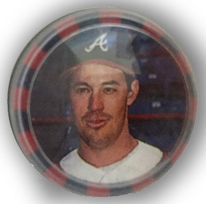 1997 Topps Pro Shooters Marbles Greg Maddux