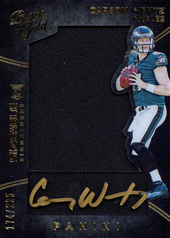 2016 Score Carson Wentz Rookie Card #335 North Dakota State