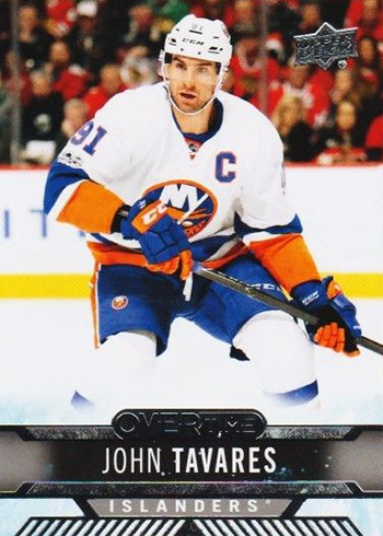 2017-18 Upper Deck Overtime Hockey John Tavares