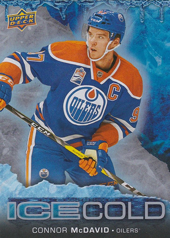 2017-18 Upper Deck Overtime Hockey Ice Cold Connor McDavid