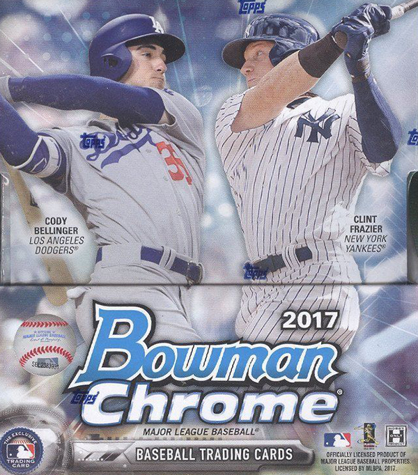 2017 Bowman Chrome Baseball hobby box