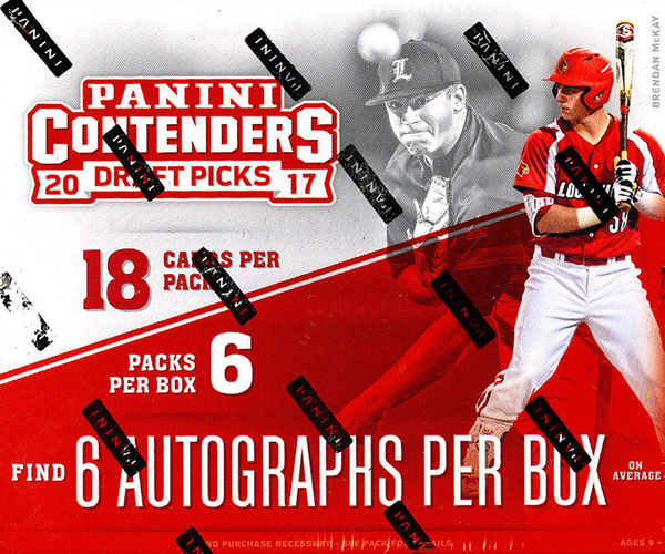 2017 Panini Contenders Draft Picks Baseball Hobby Box