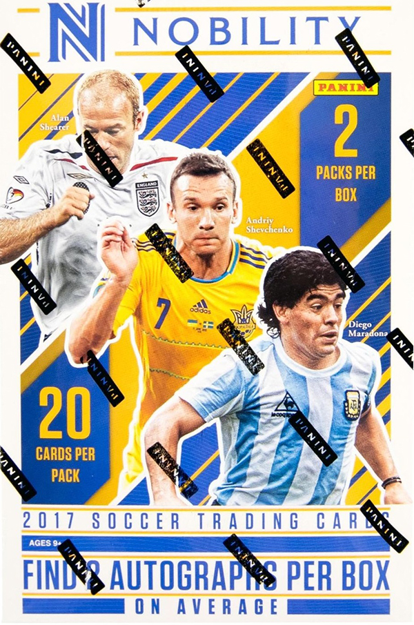 2017 Panini Nobility Soccer Video Box Break