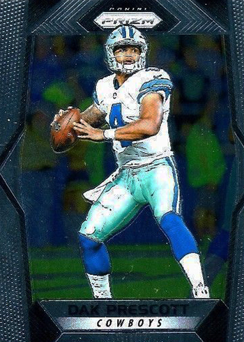 : 2017 Panini Elite Prime Numbers #13 Dak Prescott4 2 Color  Prime Patch #3/4 : Sports & Outdoors