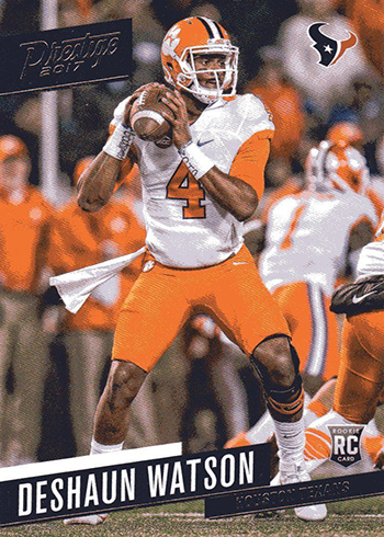 2017 Prestige Deshaun Watson Rookie Card