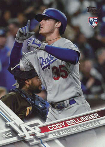 2017 Topps Update Salute Cody Bellinger ROOKIE RC #USS43 PSA 10 Gem Mint