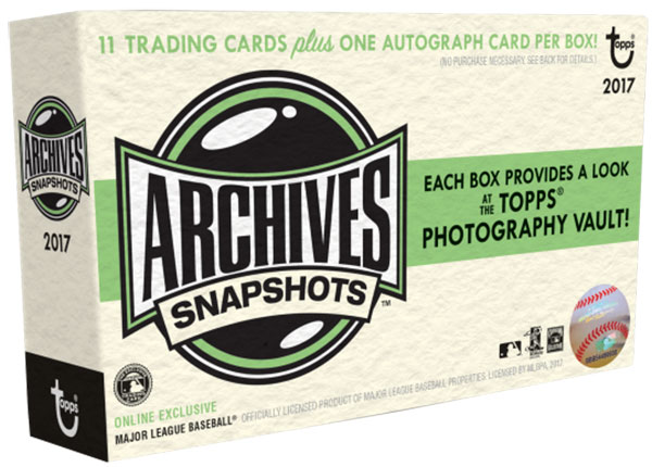 2017 Topps Archives Snapshots Baseball Box