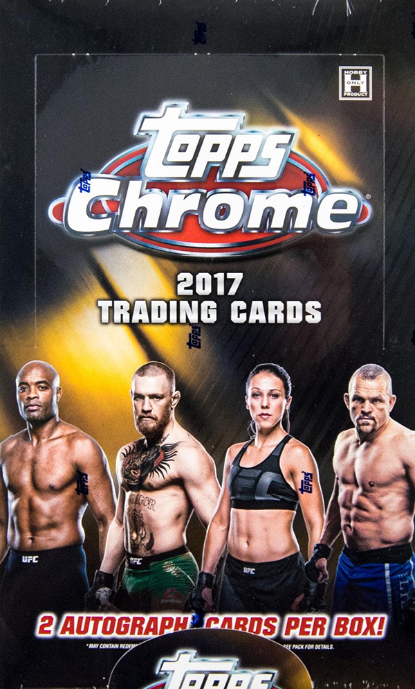 2017 Topps UFC Chrome Hobby Box