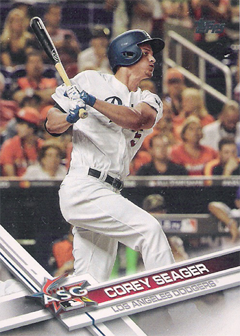 2017 Topps Update All Star Stitches Corey Seager Jersey Autograph #12/25  SEALED